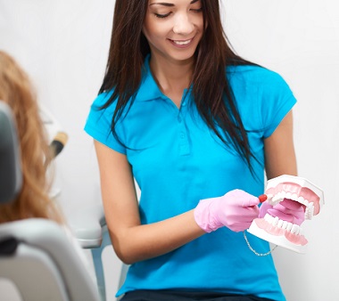 Employee at a Dental Office