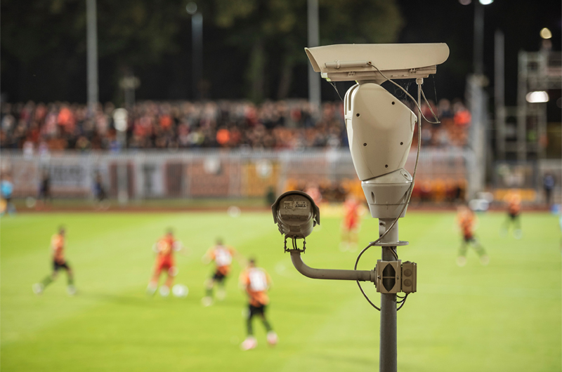 school security solutions like surveillance cameras can also capture other events like sports games